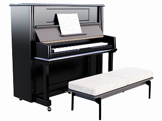 Piano 3d model