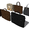Different Colored Leather Bags With Handles And Various Classic Styles For Daily Use