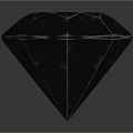 Lustrous Green Diamond Gemstone With Polished Faceted Surface And Vibrant Color