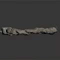 Natural Stone Curved Circular Structure For Rustic Garden Landscape Decorative Path Edge