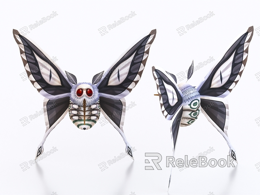 Moth Moth Butterfly model