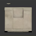 Vintage Apple Macintosh Computer With Classic Beige Case And Screen Interface