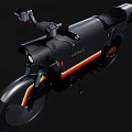 APRILIA Motorcycle with Gray Body Red Yellow Stripes and Red Wheel Hub Design