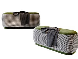 Modern Simple Sofa Stool Sofa Stool Simple Sofa Stool 3d model