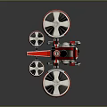 Modern fighter sci-fighter sci-fighter space fighter 3d model