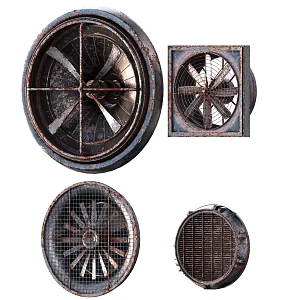 Vent exhaust fan 3d model
