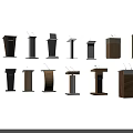 Variety of Modern Podiums in Different Materials and Designs for Speeches