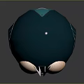 Sci-Fi Helmet Alien Helmet High Tech Helmet Game Helmet 3d model