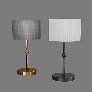 Simple Light Luxury Table Lamp 3d model