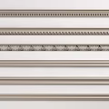 European-style plaster line with carved plaster lines 3d model