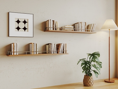 Modern Wall Shelf Bookshelf model