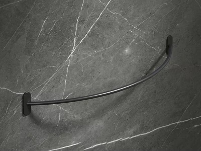 Modern towel rack 3d model