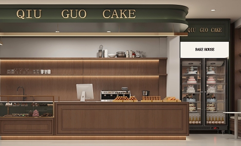 Vintage Bakery 3d model