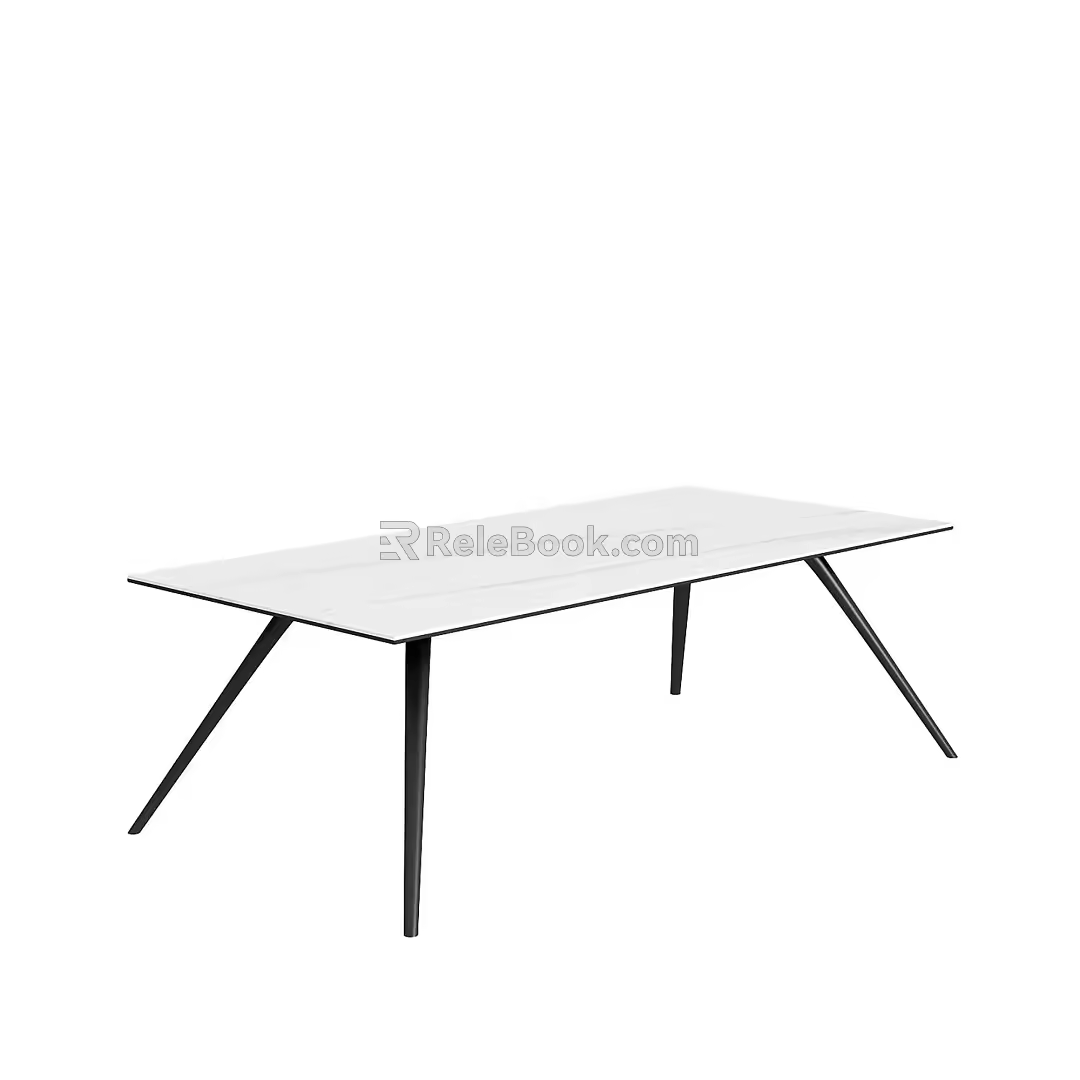 FLEXFORM coffee table side table 3d model