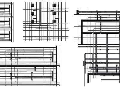 Detailed Pipeline Engineering Design With Structural Diagrams And Technical Layout Views 3d model