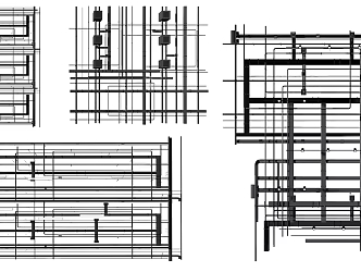 Industrial LOFT pipe ceiling combination 3d model