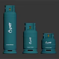 Blue PRT Branded LPG Cylinders in Various Sizes for Gas Storage Equipment
