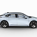 The car is extremely krypton 001 2022 with interior trim 3d model