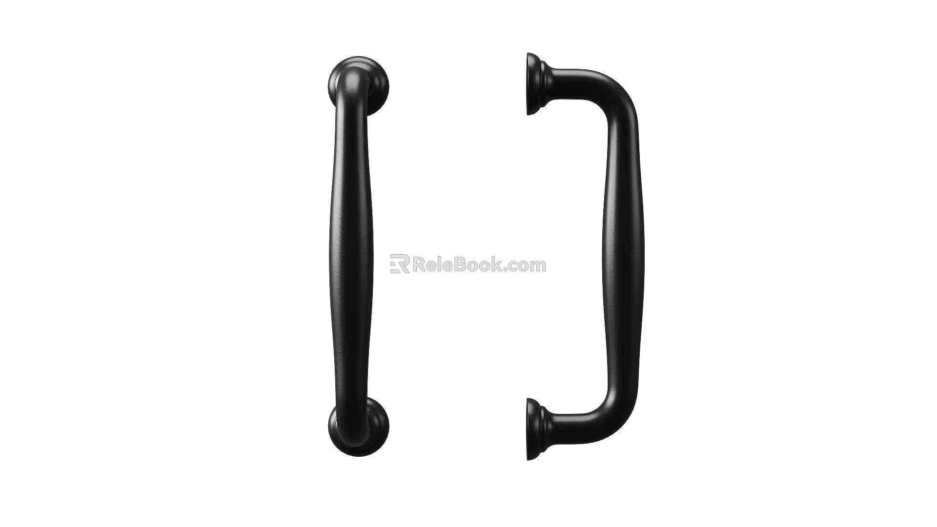 Modern Handle Door Handle Metal Handle 3d model