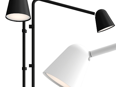 modern wall lamp CHAPLIN Formagenda hopf 3d model