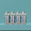 Fonterra 2% Protein Drink in White and Blue Packaging on Light Blue Background
