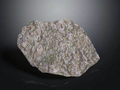 Natural Decorative Stone with Rough Surface Texture for Building Projects 3d model