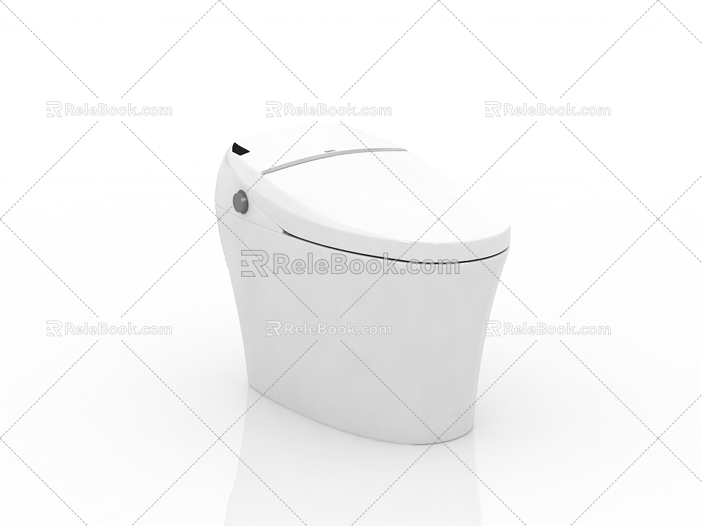 Sanitary Smart Toilet Toilet 3d model