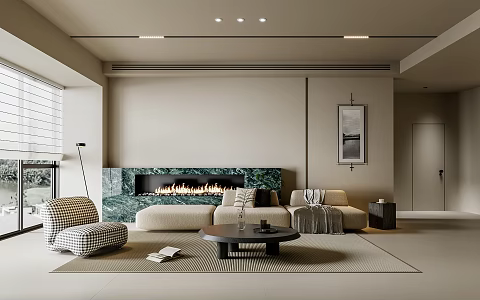 Living room 3d model