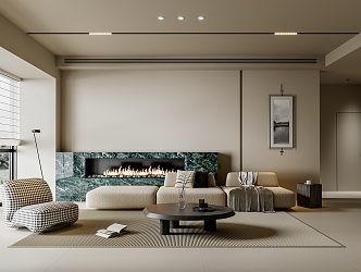 Living room 3d model