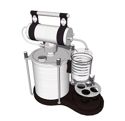 Modern coffee machine Coffee machine Beverage machine 3d model