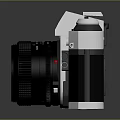Canon AE-1 Program Vintage Camera With FD 50mm Lens And Electronic Controls