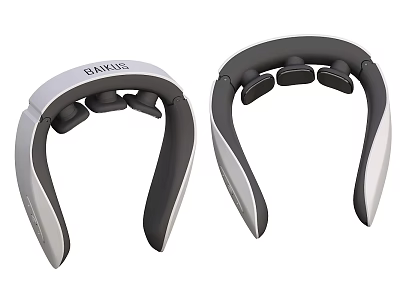 BAKOSS Electric Portable Neck Massager For Daily Pain Relief And Relaxation 3d model