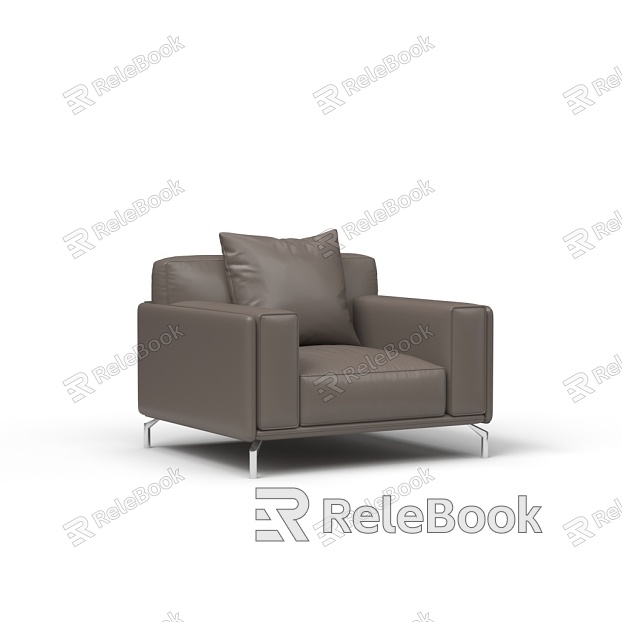 Single Seat Sofa Casual Sofa model