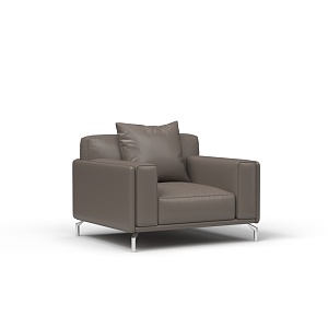 Single Seat Sofa Casual Sofa 3d model