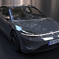 Vision Sony Automotive Concept Car 3d model