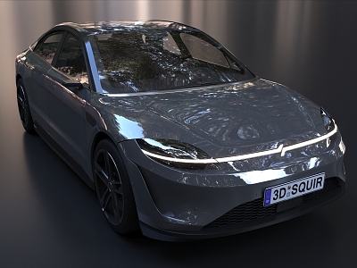 Vision Sony Automotive Concept Car 3d model