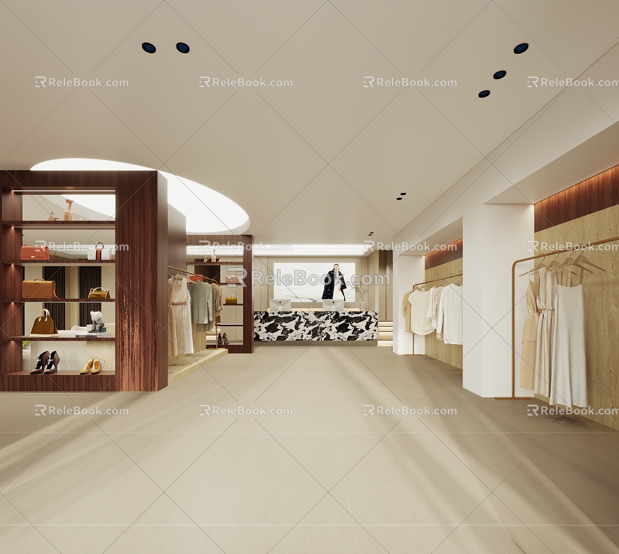 Clothing Store 3d model