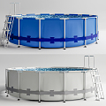 Modern Swimming Pool Activity Pool 3d model