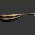 Pipa Instrument String Chinese Musical Instruments 3d model