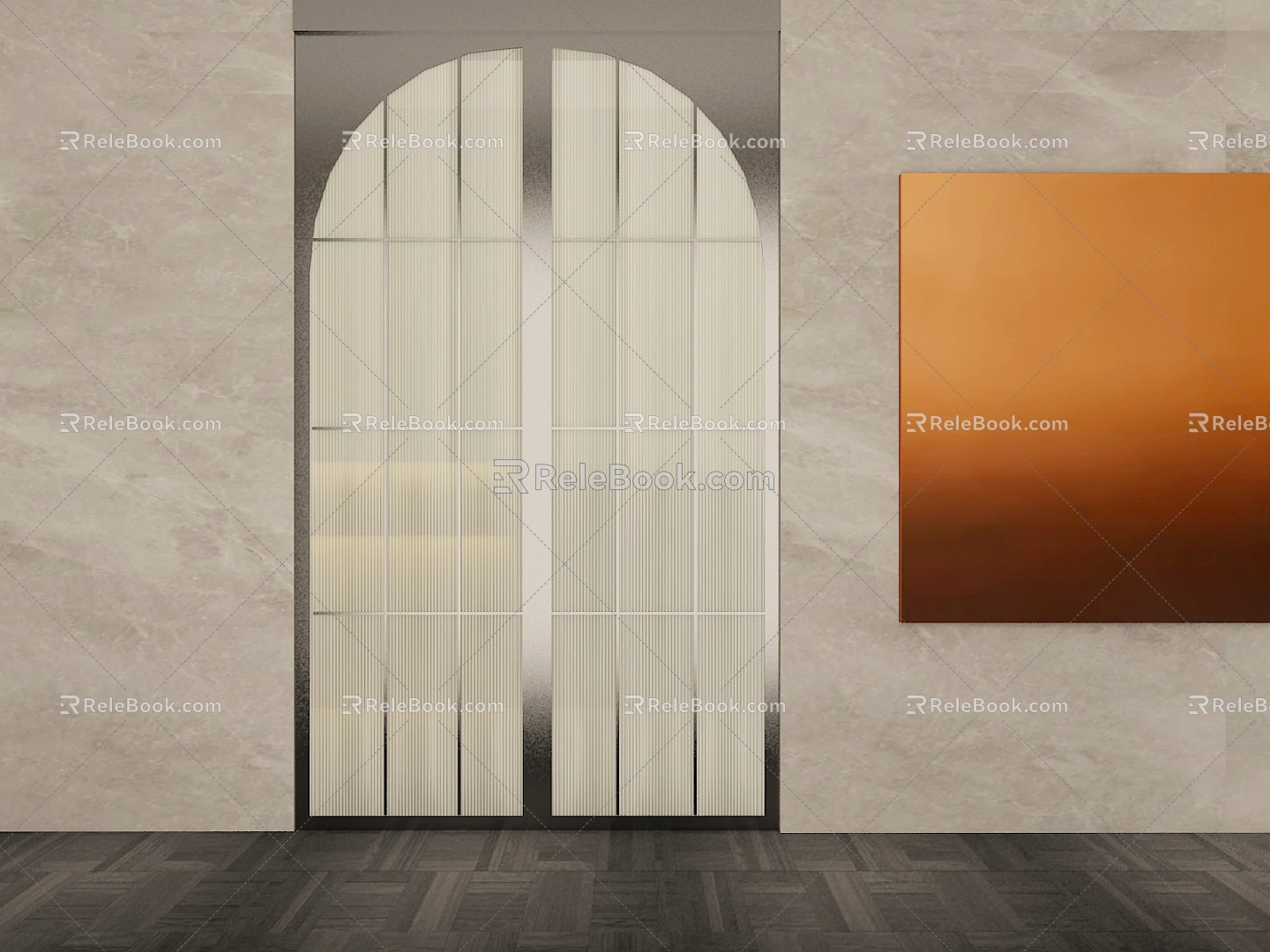 French glass double door double door glass double door model