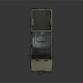 UAZ Beige Pickup Truck Exterior With Dark Roof And Off Road Features