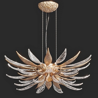 Modern Chandelier Crystal Chandelier Glass Chandelier 3d model