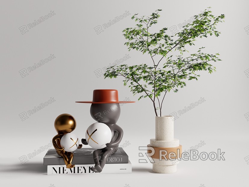 Modern vase vase ornaments model