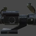 Red Dot Rifle Sight 3d model