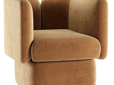 Modern Single Sofa Leisure Chair model