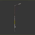 Outdoor Street Lamp Equipment With Durable Lamp Post And Energy Efficient Head
