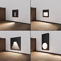 Different Styles of Modern Downlights and Spotlights Wall Mounted Indoor Lighting