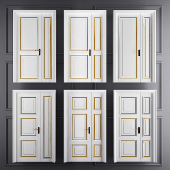 Jane Ou's mother door 3d model