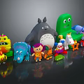 Colorful Animal Themed Kids Furniture With Playful Designs And Various Shapes