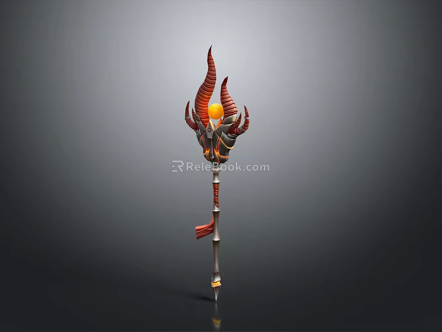 Scepter Ancient Scepter Cane Ancient Scepter Magic Scepter Metal Scepter Classical Scepter Magic Scepter 3d model
